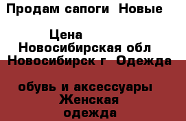 Продам сапоги. Новые! › Цена ­ 1 000 - Новосибирская обл., Новосибирск г. Одежда, обувь и аксессуары » Женская одежда и обувь   . Новосибирская обл.